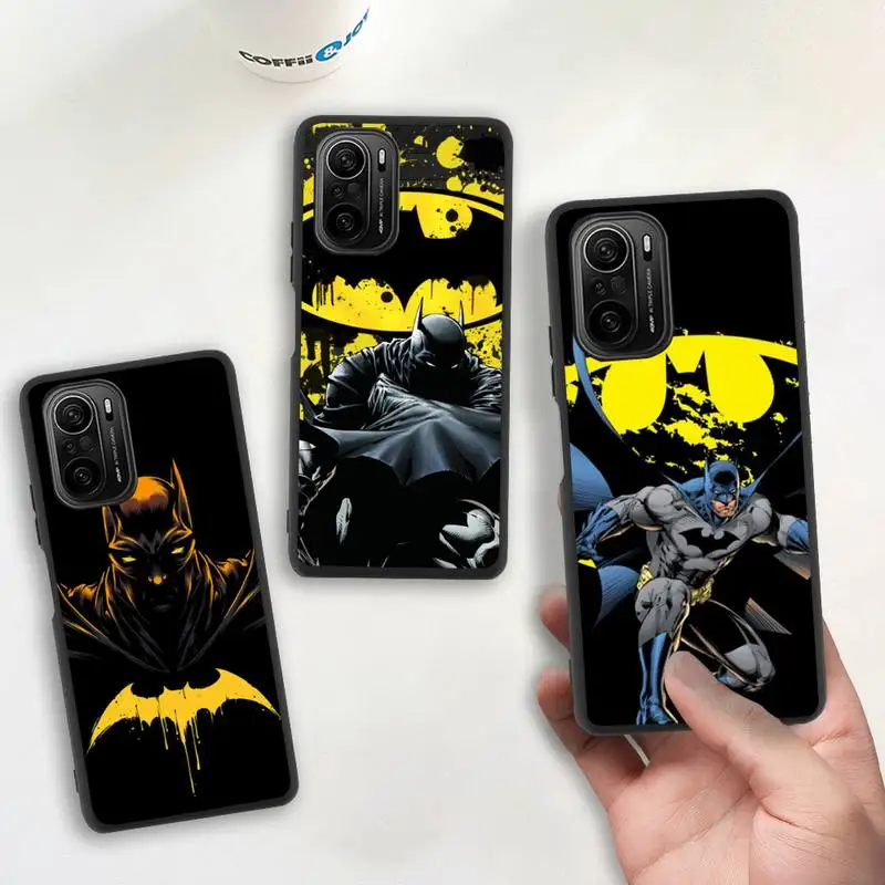 

Super Hero Batman Bat man Phone Case for Redmi 9A 8A Note 11 10 9 8 8T Redmi 9 K20 K30 K40 Pro Max Silicone soft Cover