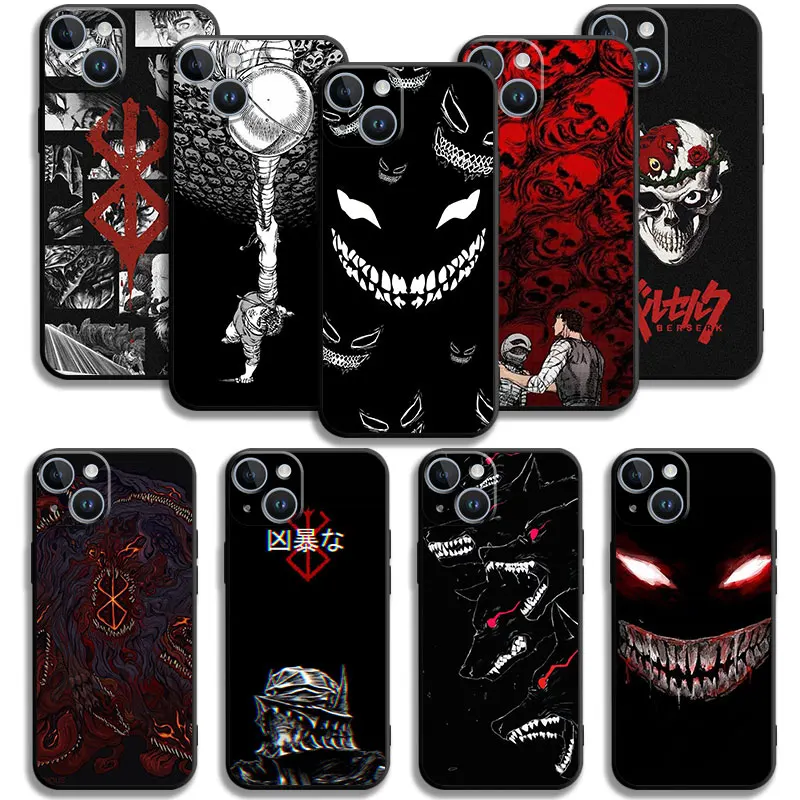 

Funda For iPhone 6S 6 5 7 Plus SE2020 SE SE2022 Berserk Devil Demon Phone Case