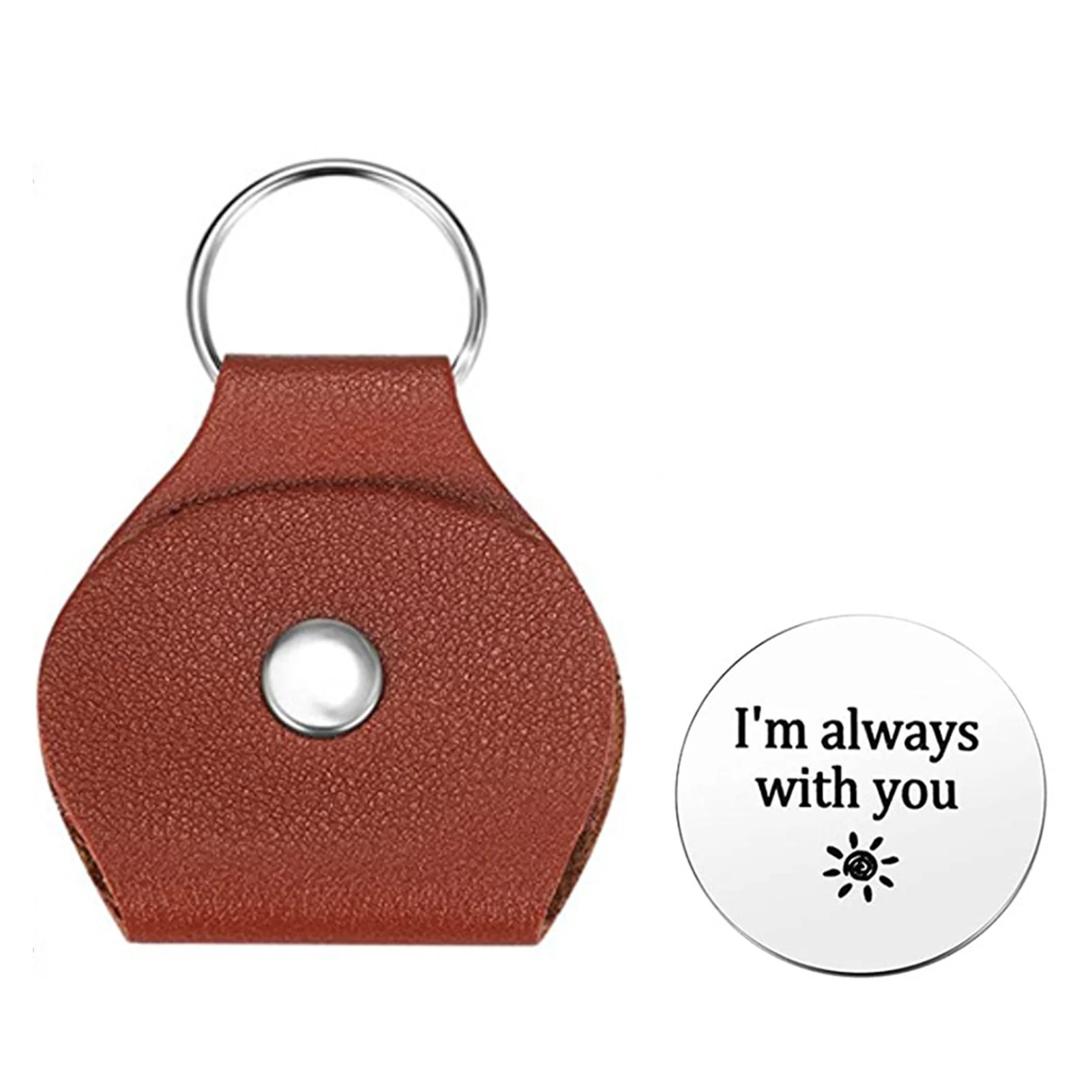 

Sobriety Coin Recovery Token With Keychain Medallion Remind Sturdy Anniversary Gifts Chip Beautiful Practical Meaningful