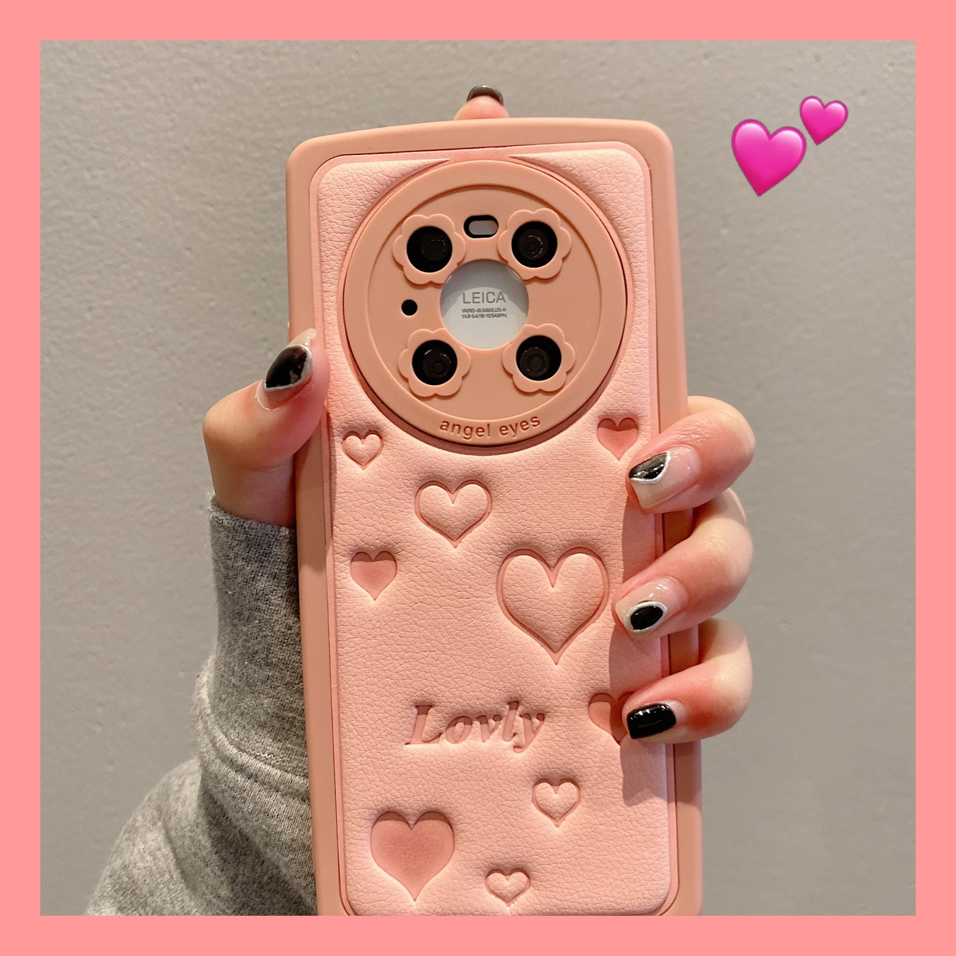 

mobile phone case leather high-end female fans love