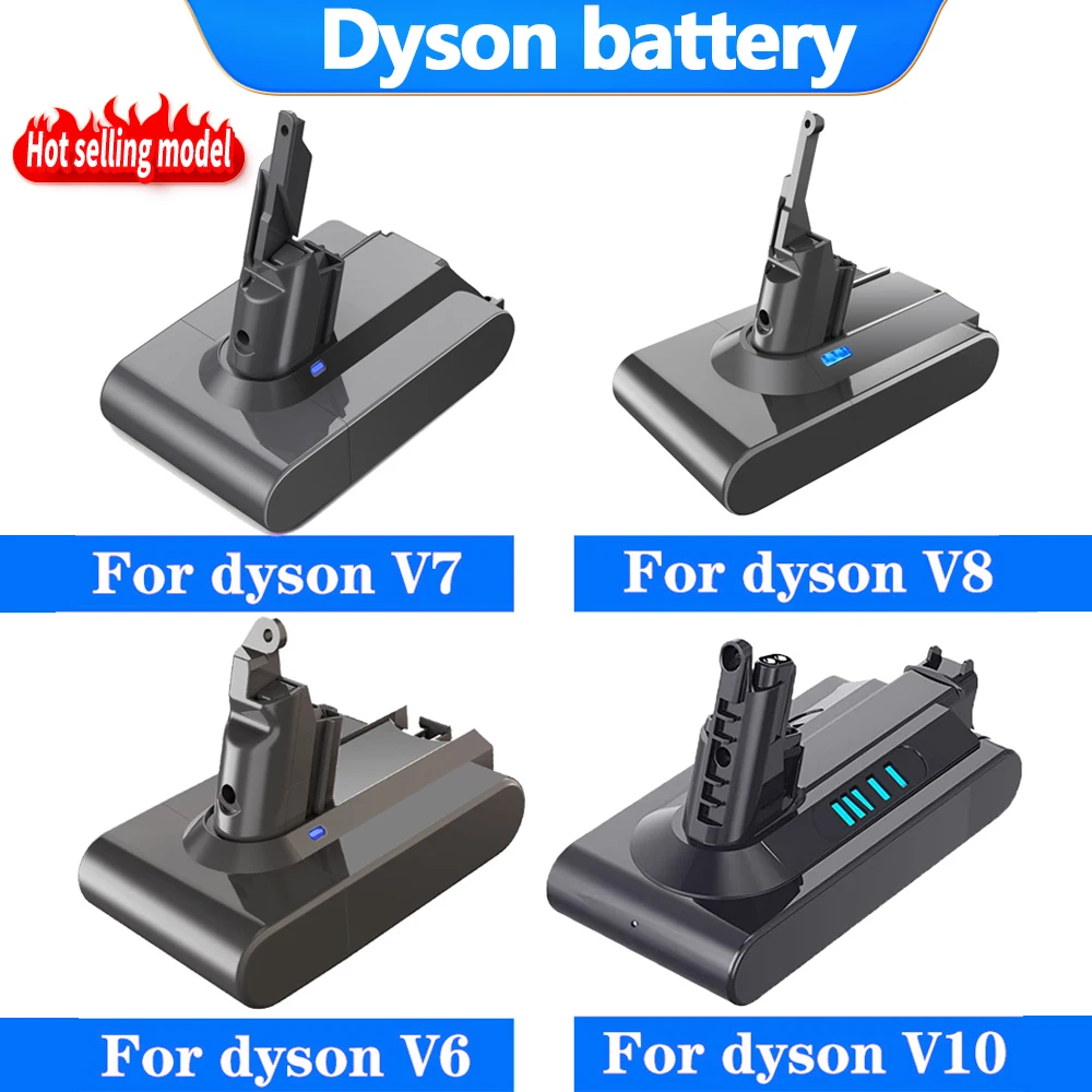 

Аккумулятор для пылесоса Dyson V6 V7 V8 V10 11 Series SV07 SV09 SV10 SV12 DC62