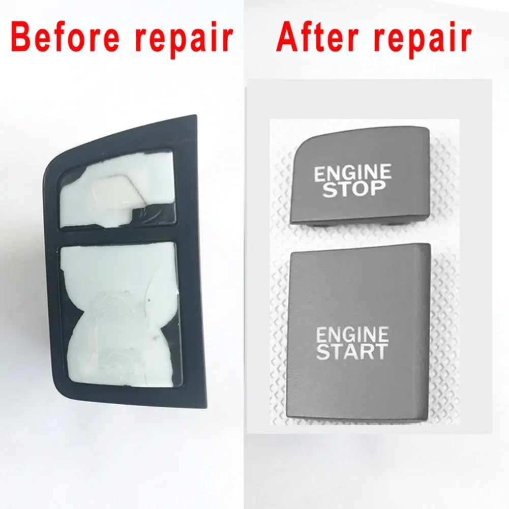 Zestaw naprawczy przycisku zapłonu silnika samochodowego do AAudi Q7 2006-2009 Osłona przełącznika Stylizacja samochodu