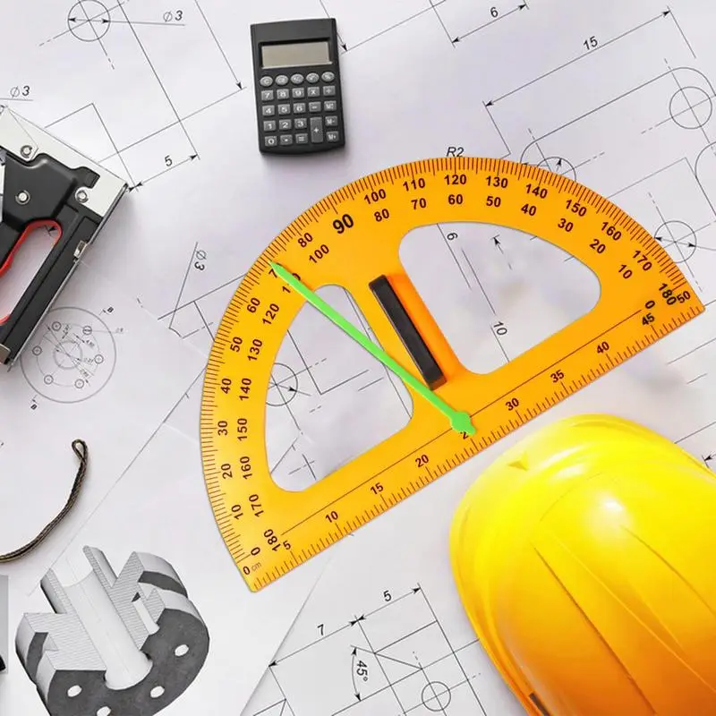 Большой цифровой дизайн большая доска обучающий транспортир компас классные