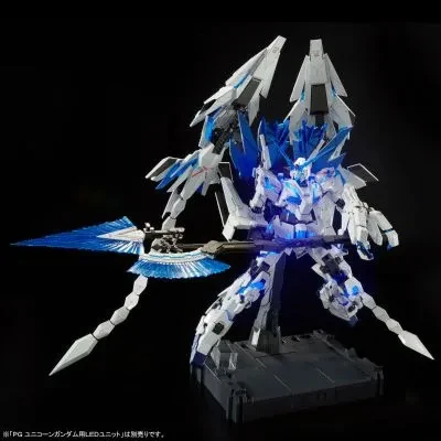 Фото В наличии: Оригинальный набор расширения Perfectibility Unicorn PG 1/60 от Bandai для модели Gundam, коллекционная демонстрационная игрушка №3