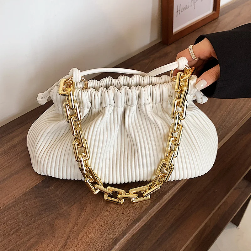 

Женская сумка роскошная дизайнерская сумка 2023 Корейская белая мягкая новая простая сумка качественные сумки-мессенджеры на плечо для женщин