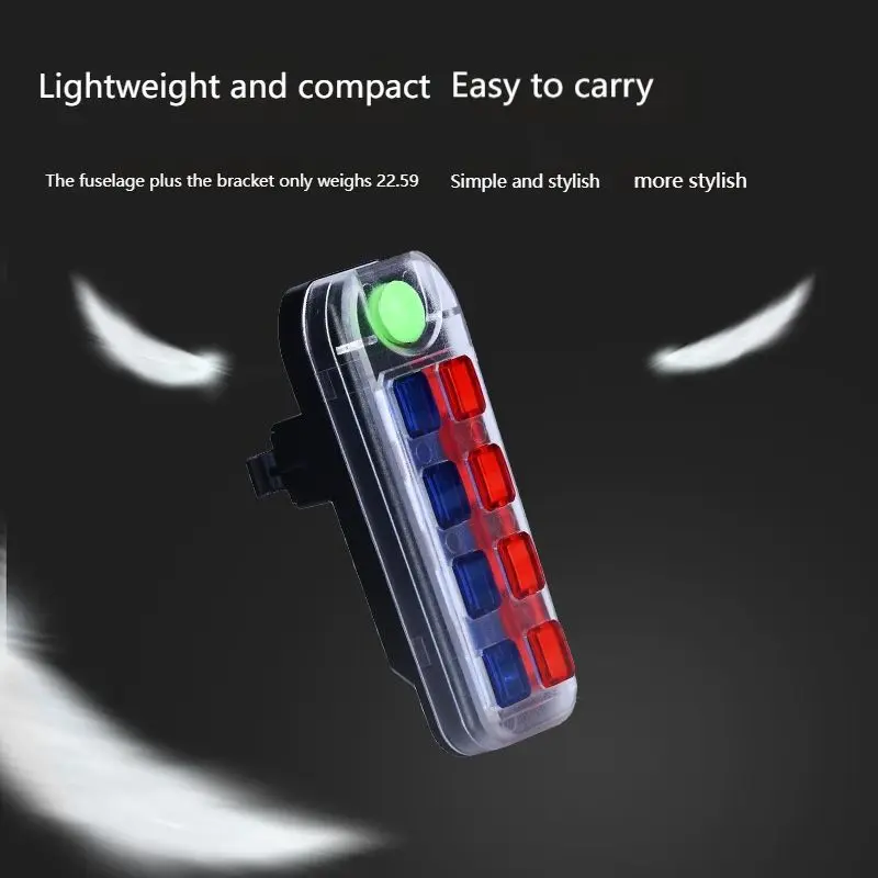 

Фонарь для горного велосипеда, фонарик, ночная мигающая лампа SMD с бусинами, оборудование для ночной езды, аксессуары, фонари для горного вел...