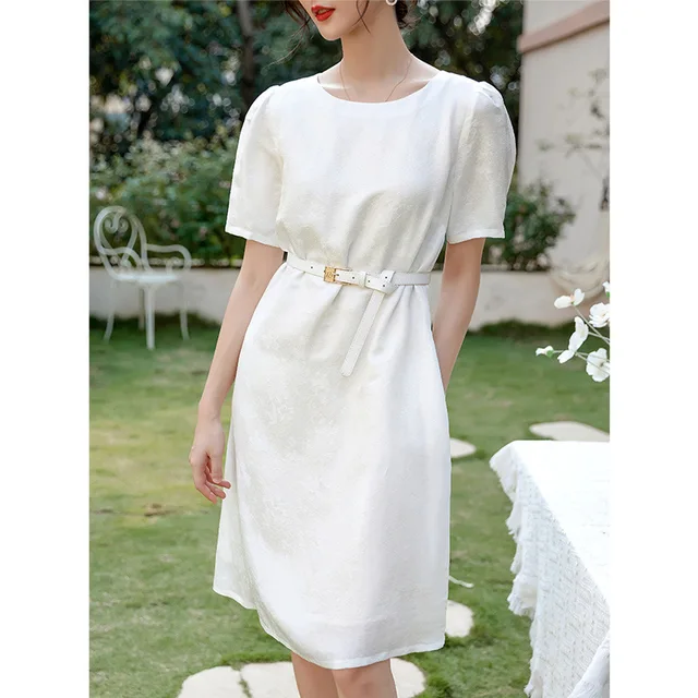 Little Women's Heavy Jacquard Silk 