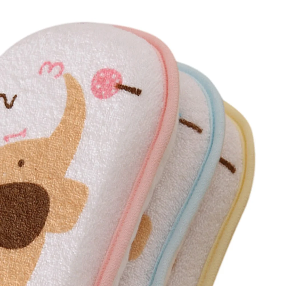 Губка для ванны детский скребок мультяшный мягкий спонж отшелушивания кожи