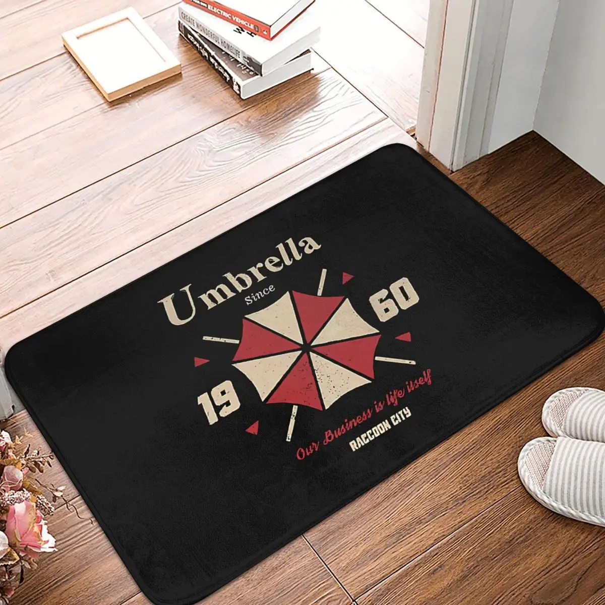 

Anti-Slip Doormat Living Room Mat Umbrella Floor Carpet Welcome Rug Bedroom Decorative