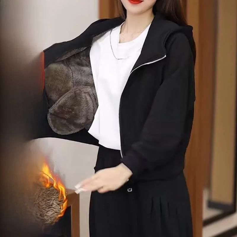 T натуральное повседневное короткое пальто на флисовой подкладке женское