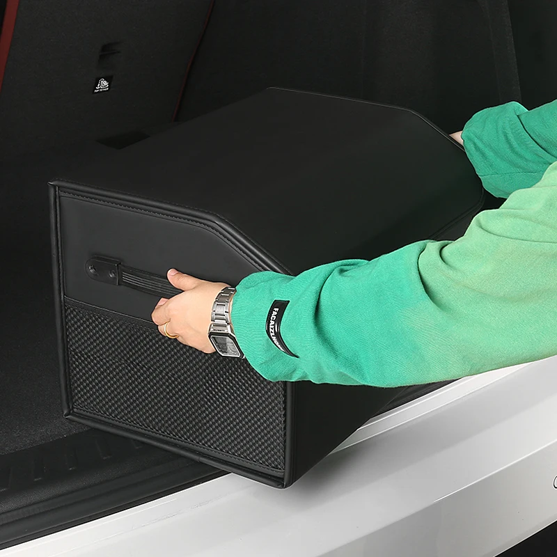 Автомобильный ящик для хранения в багажнике многофункциональный пакет большой