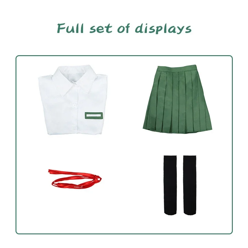 Аниме Iwato Suzume Косплей No Tojimari Костюм Jk Юбка Рубашка Униформа Повседневная Одежда