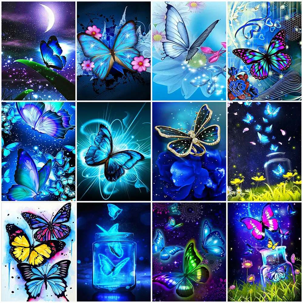 

EverShine полная площадь алмазная вышивка животные картина из страз алмазная мозаика бабочка рукоделие Алмазная живопись стены декор