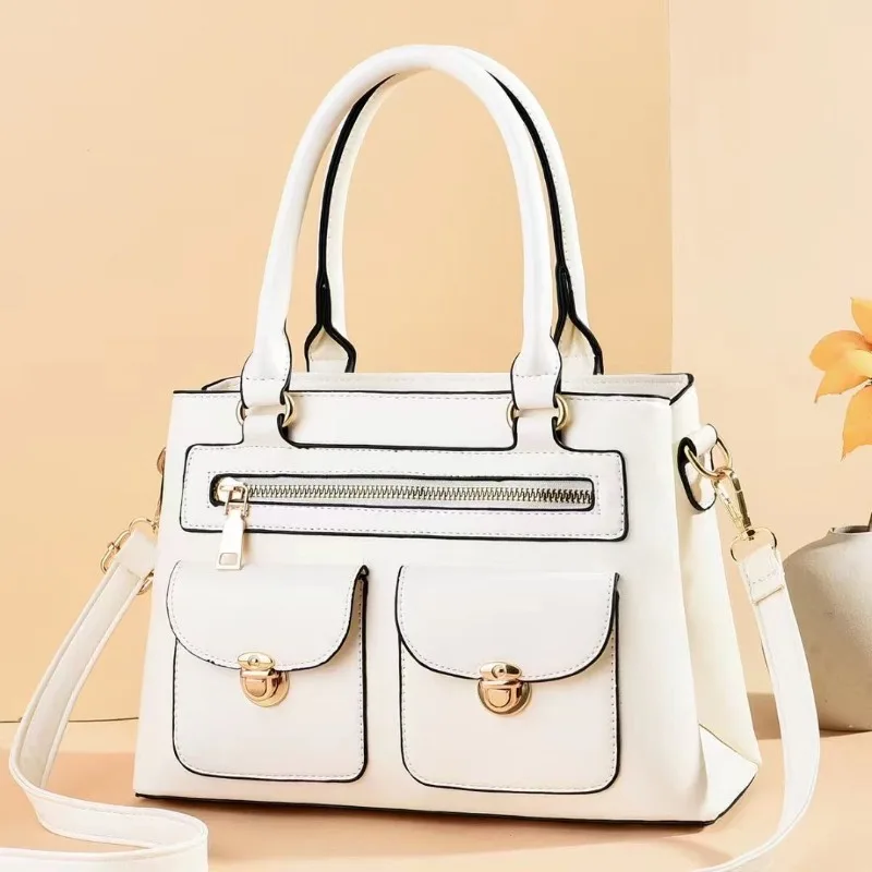 

Latest Tote High Capacity Bag for Women Fashion Luxury European and American Handheld One Shoulder Crossbody Bag for Women