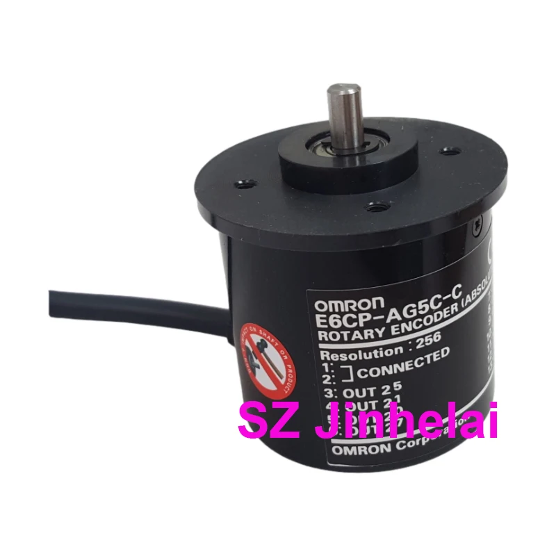 

OMRON E6CP-AG5C E6CP-AG5C-C Аутентичный оригинальный 256P/R мини-переключатель поворотного энкодера автоматический