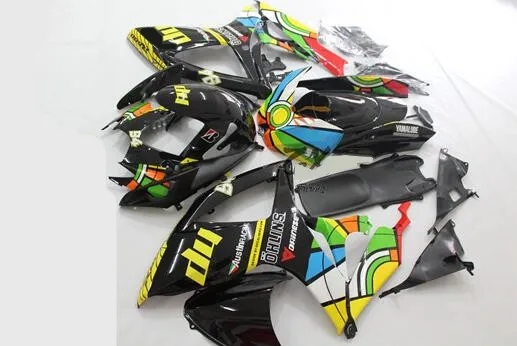 

New Motorcycle Fairings Kit Fit For Suzuki GSX-R600 750 K6 2006 2007 06 07 ABS Plastic Body Custom Free Cool