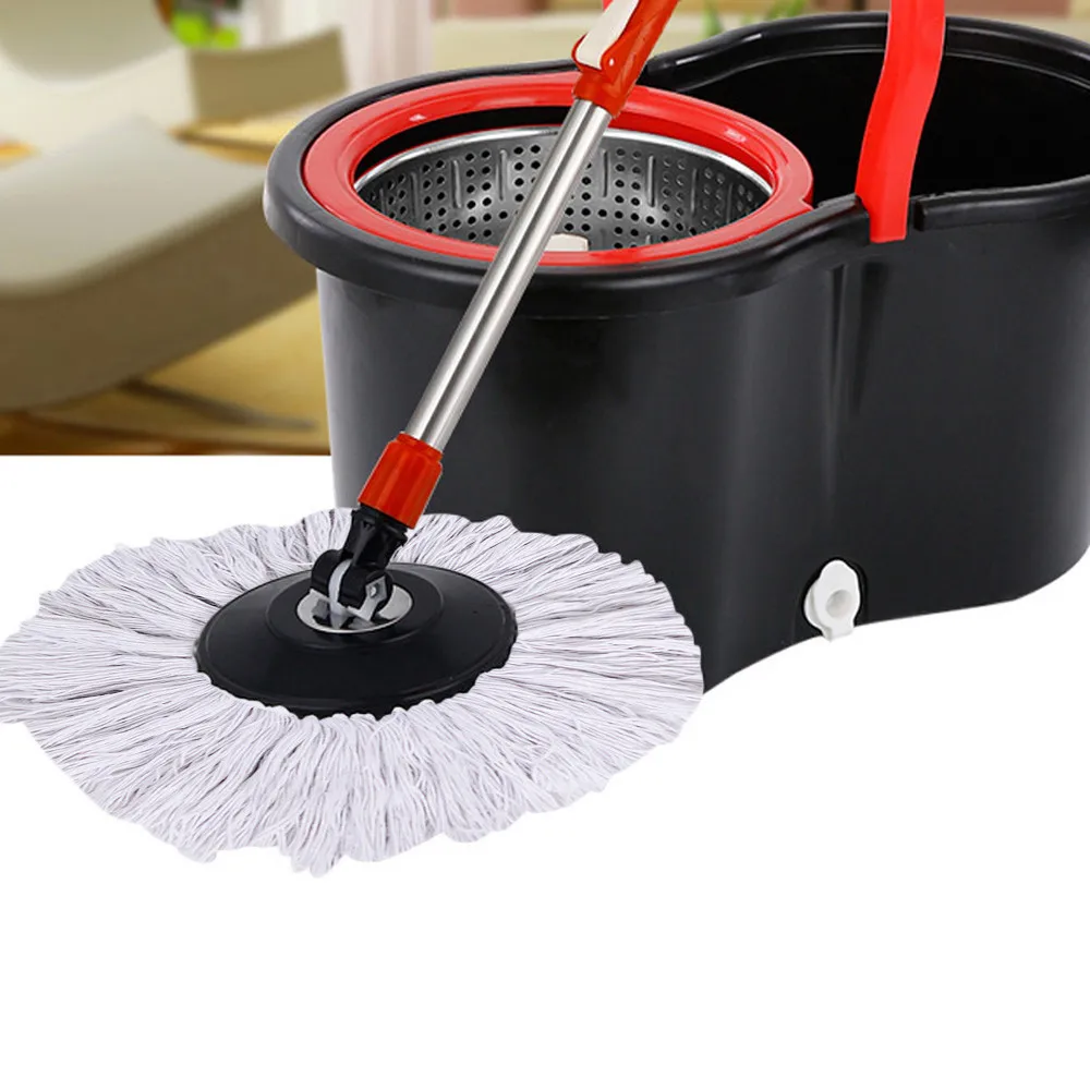 New Replacement 360 Rotating Head Easy Magic Microfiber Spinning Floor Mop Broom Cleaning Floors House home tools | Дом и сад