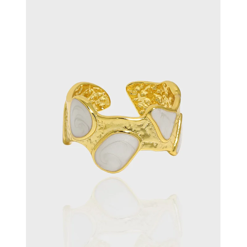 

Женское регулируемое кольцо из серебра 2022 пробы, 925