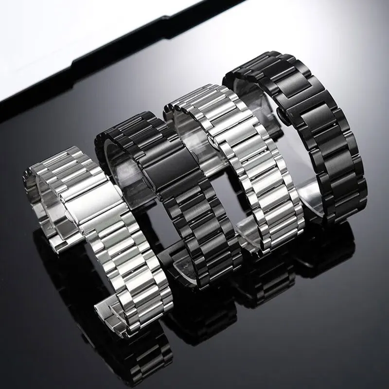 Черный/серебристый ремешок 20 мм 22 для Timex Expedition Series часов T49905 T49963 мужской из