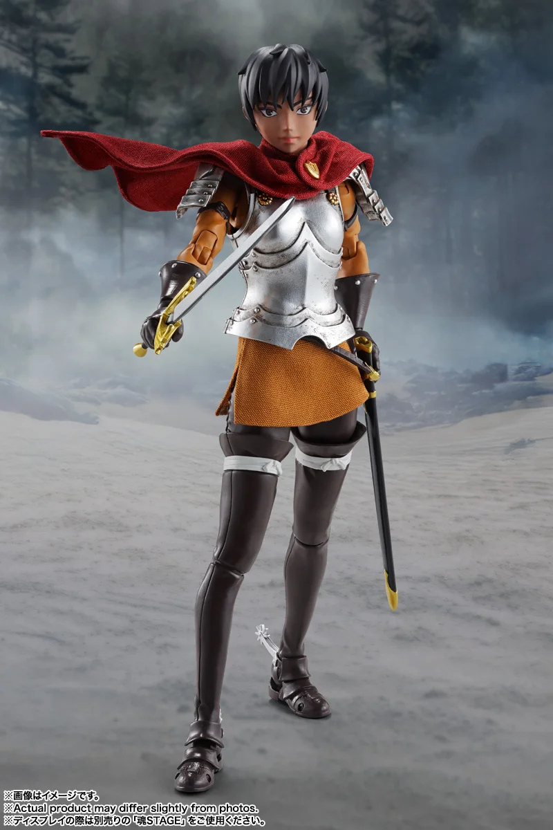 Фото В наличии: Фигурки Bandai S.H.Figuarts по аниме «Берсерк» (Гатс, Зодд, Гриффит, Исидро, Шиерке, Каска) — оригинальные модели в коробках. №2
