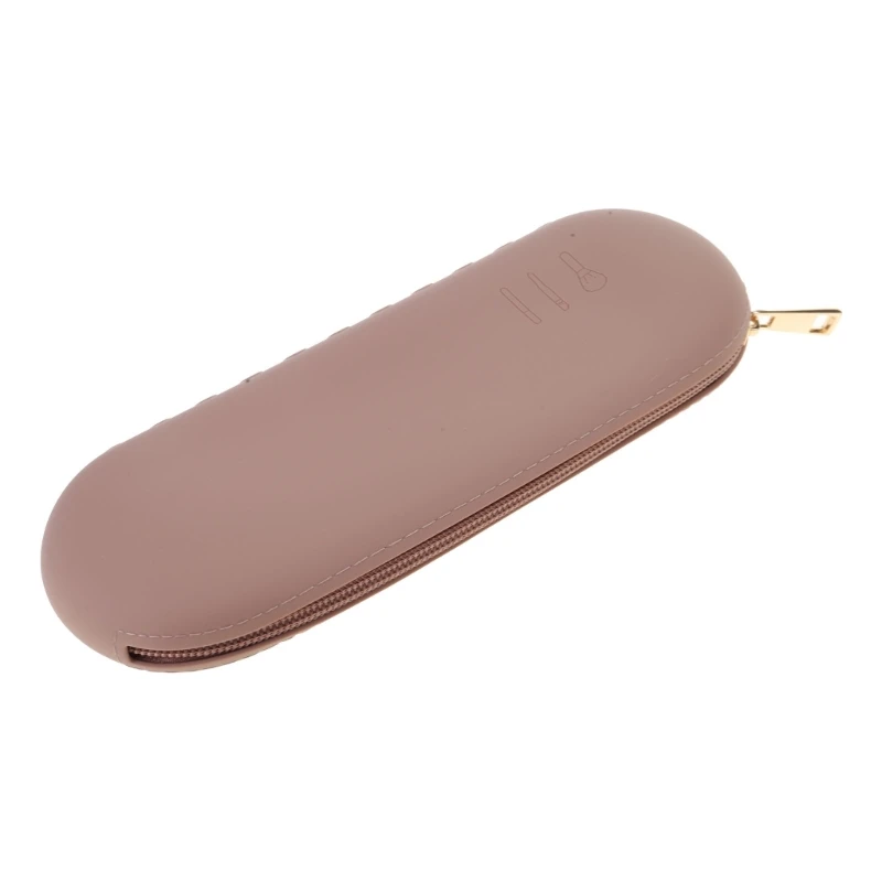 Силиконовая косметическая сумка для хранения большая емкость держатель кистей