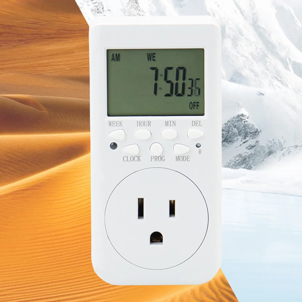 

Timing Socket Electronic Type Timer Timing Switch Socket Energy Saving Power Overload Protection Parts Smart Control Socket