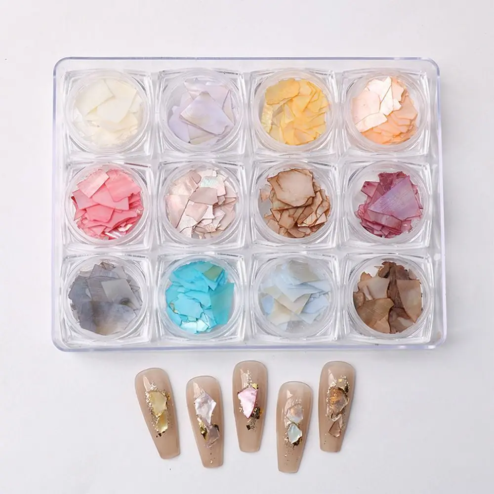 

Оболочка, оболочка, блестки для ногтей, оболочка, оболочка, искусство ногтей 3D, украшение для ногтей, искусство ногтей, орнамент для ногтей