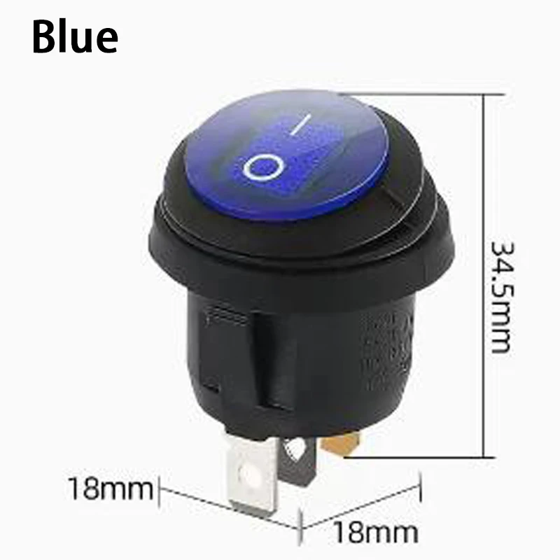 

Водонепроницаемый кулисный переключатель 12/220В