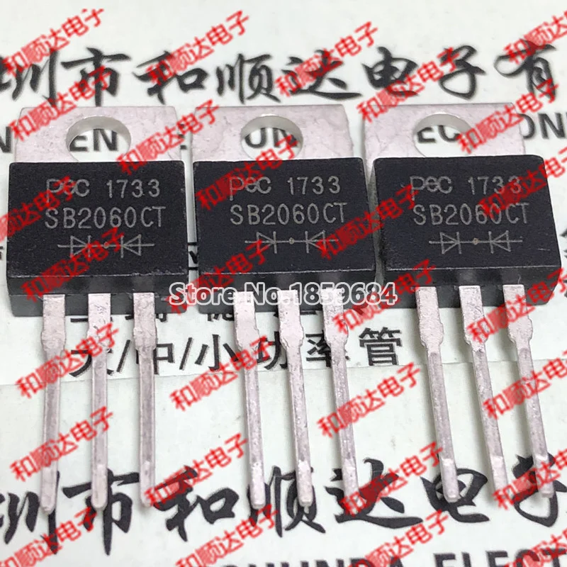 

SB2060CT TO-220 60V 20A