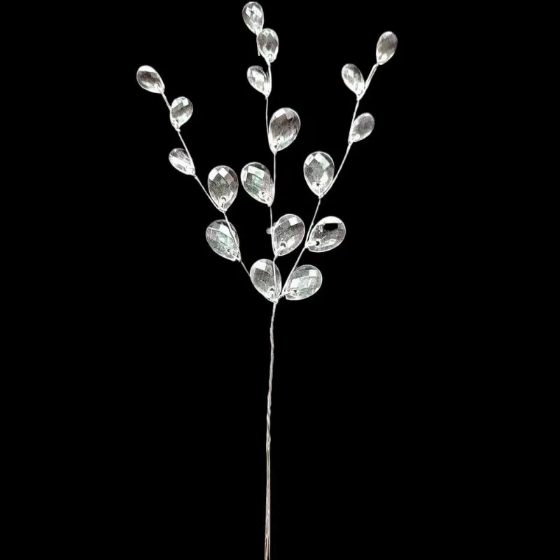 

50 шт. Акриловые хрустальные ветки белого цвета