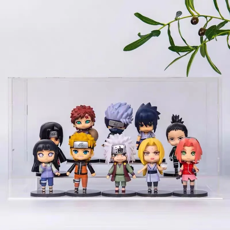 

6/12Pcs/Set Naruto Shippuden Kakashi Minato Gaara Haruno Sakura Sasuke Itachi Anime Figurine Action Figures PVC Model Toys