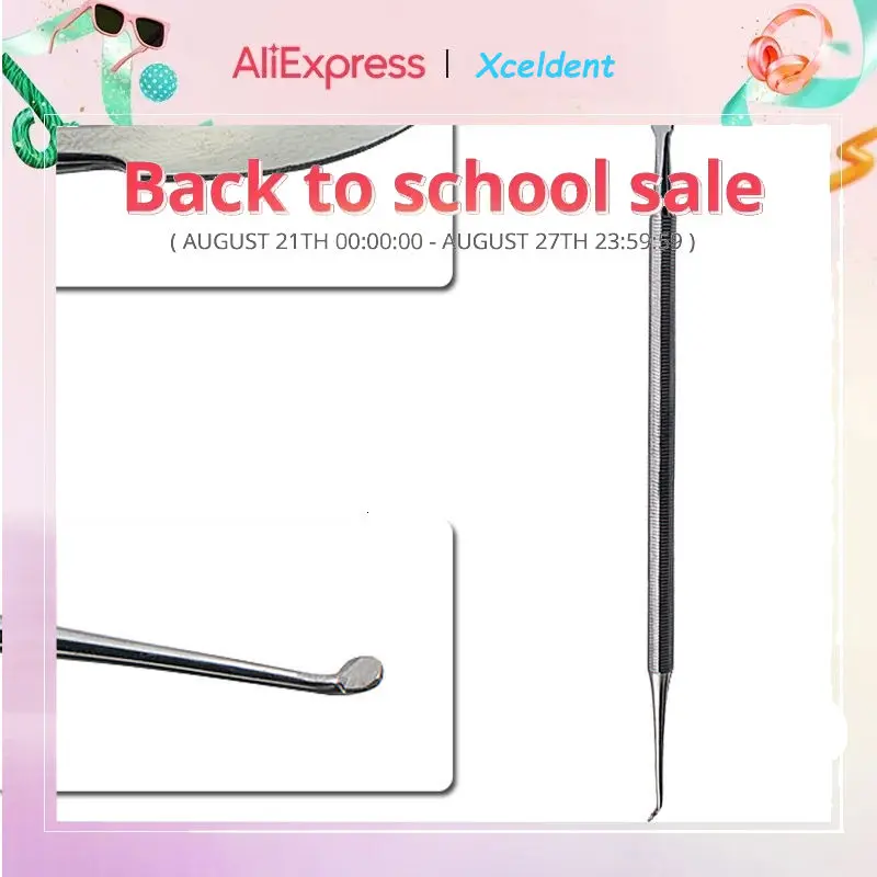 

5pcs Reusable Medical Standard Stainless Steel.Dental Wax Carber Wax Spatula