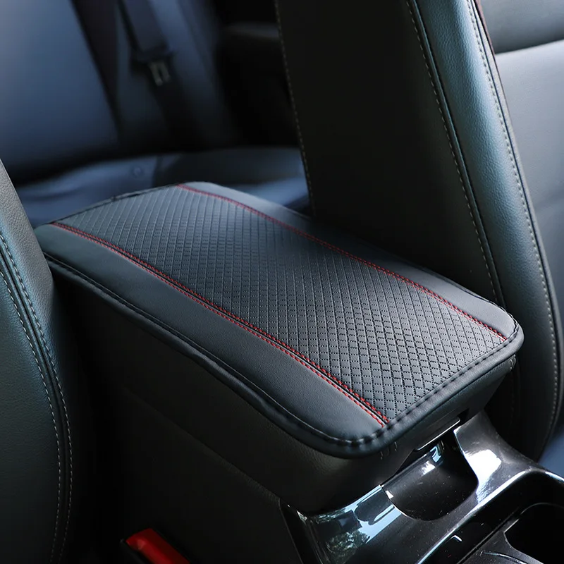 Car Armrest Box Pad Universal Comfortable Leather Pad Hand Cushion for Kia Rio K2 Buick Citroen C4 C5 C3 xsara picasso berlingo