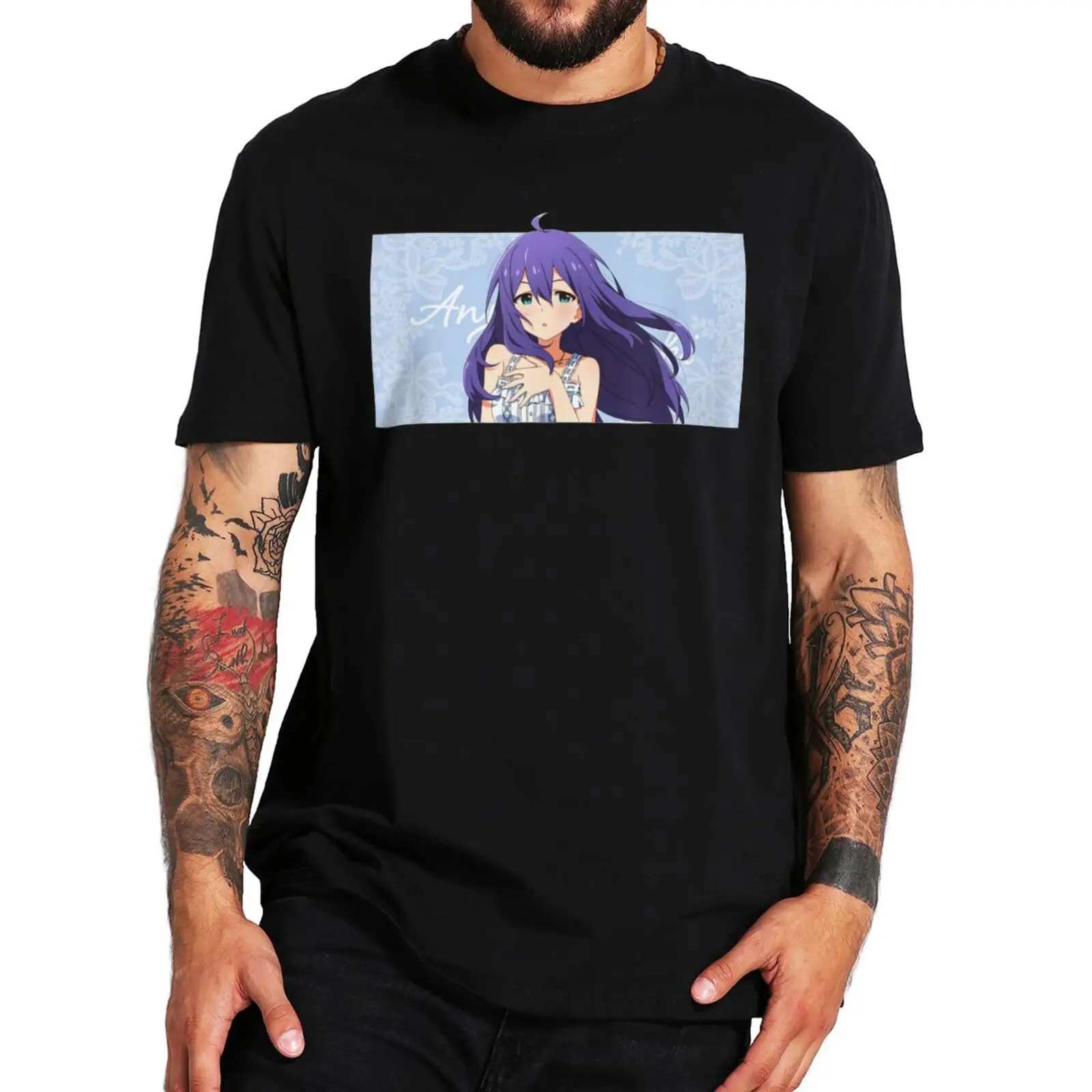 

Футболка для любителей видеоигр Idolmaster, 100% хлопок