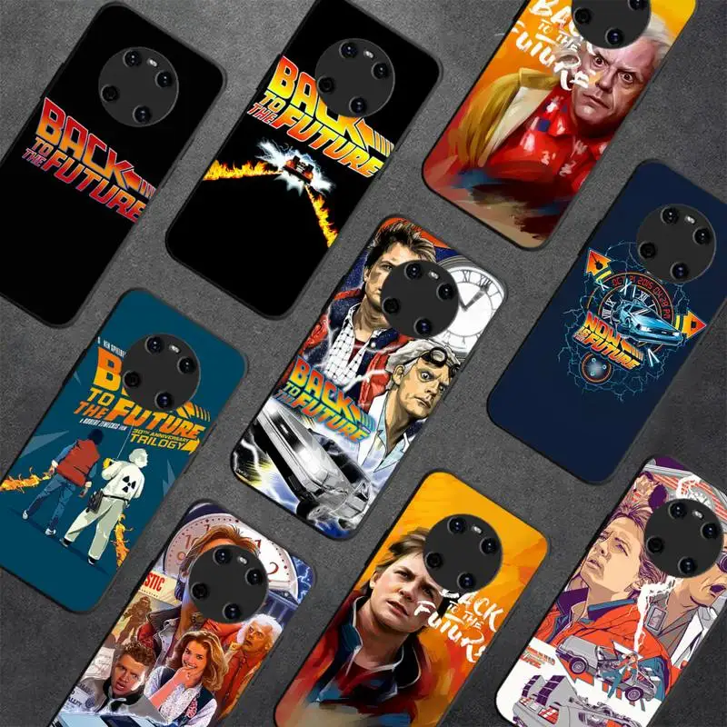 

Movie Back To The Future Phone Case for Huawei Y 6 9 7 5 8s prime 2019 2018 enjoy 7 plus