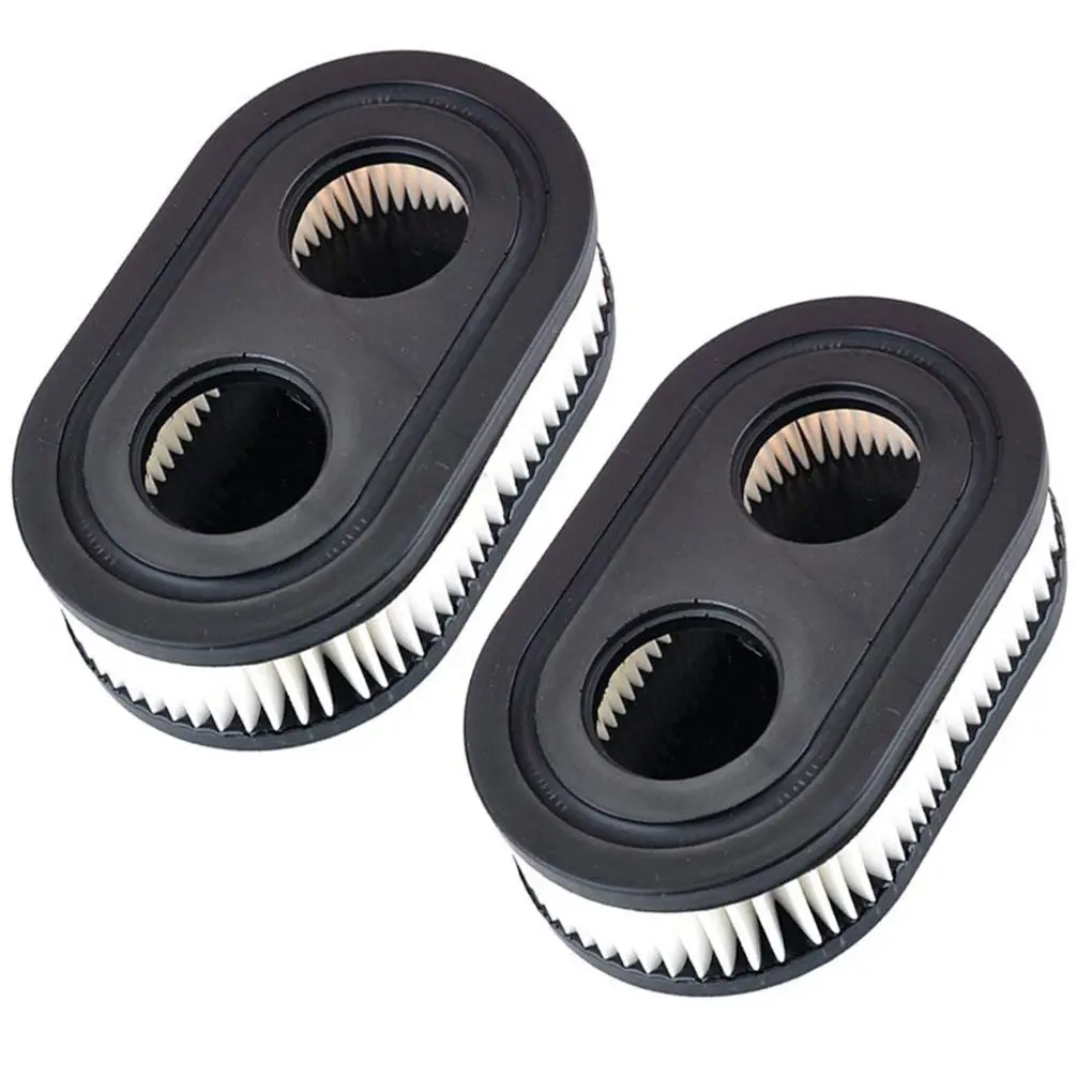 

2pcs Lawn Mower Air Intake Filter Cartridge Cleaner Replacement For Briggs Stratton 798452