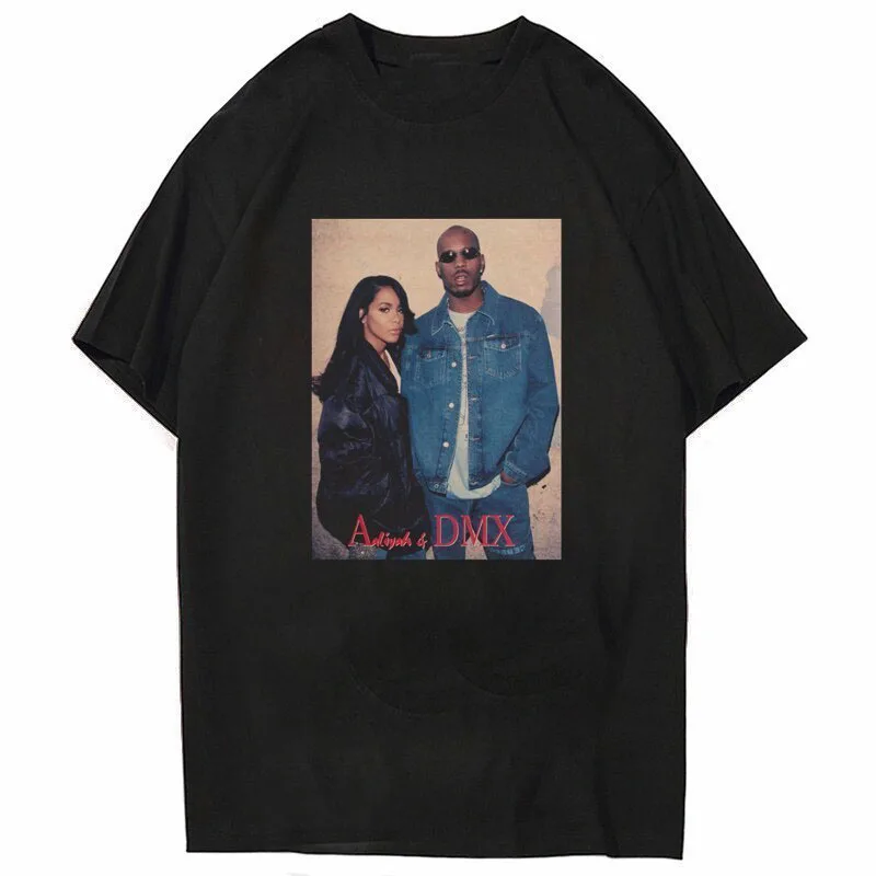 

Smoke Fashion Black T Shirt Hip Hop Streetwear T-Shirt Men Rip Rapper Dmx Casual Tops Cotton Tee Oversized T Shirt Streetwear