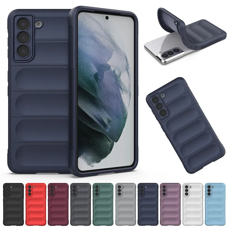 For Samsung Galaxy S21 5G Case Samsung S21 S22 Pro Ultra Cover Shockproof Rubber Soft Silicone Bumper For Galaxy S21 6.2 Inch