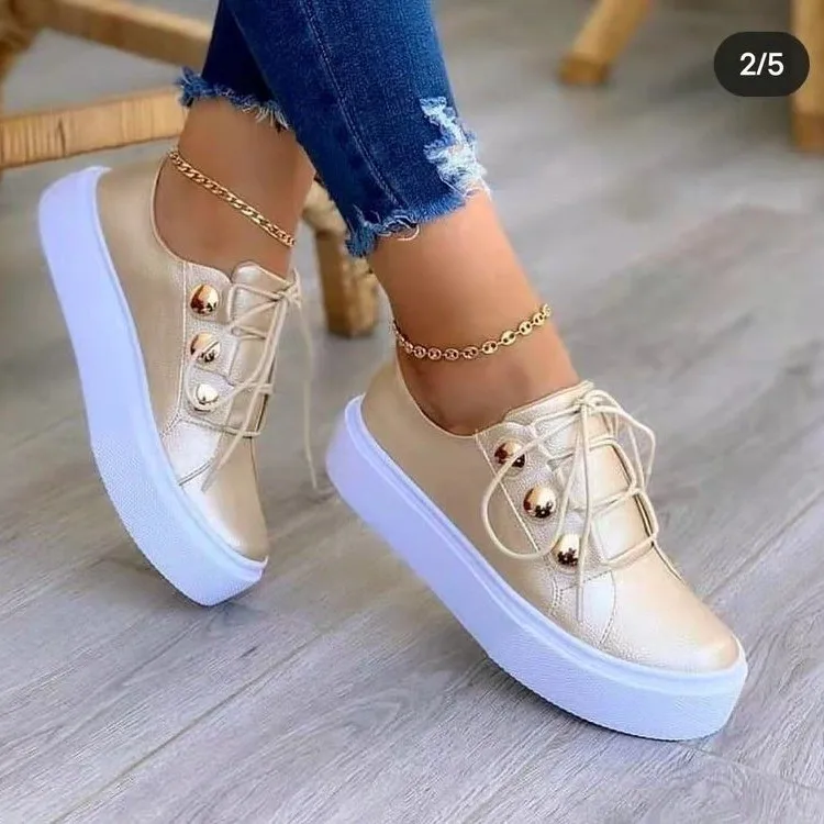 

Women Casual Shoes White Sneakers Women Fashion Spring Summer Canvas Sneakers Women Platform Vulcanize Shoes
