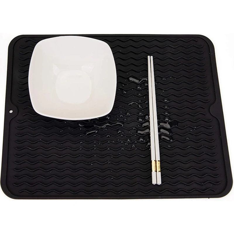 2 шт. термостойкий силиконовый коврик для сушки 40 х30 см