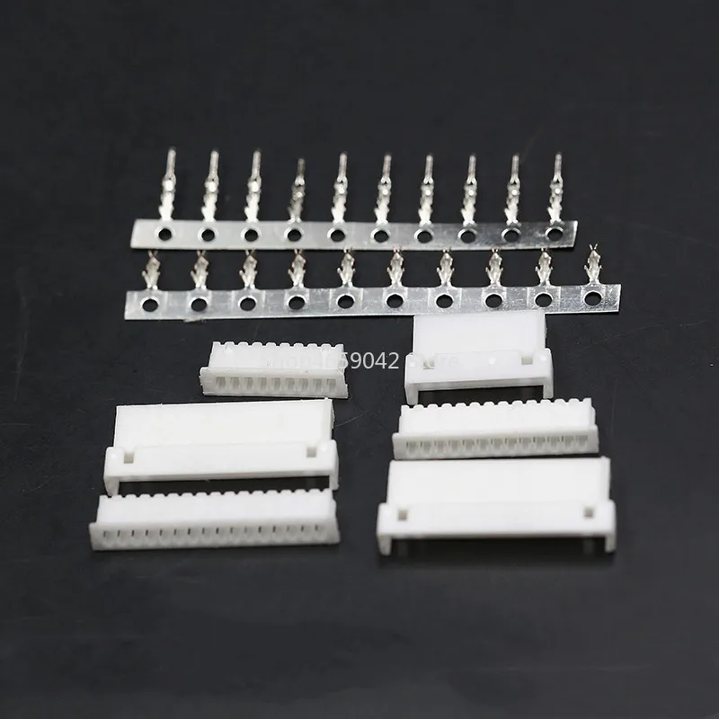 10 комплектов Micro JST 1 25 мм Шаг 2p/3p/4p/5p/6p/Соединительный штекер/гнездо провода +