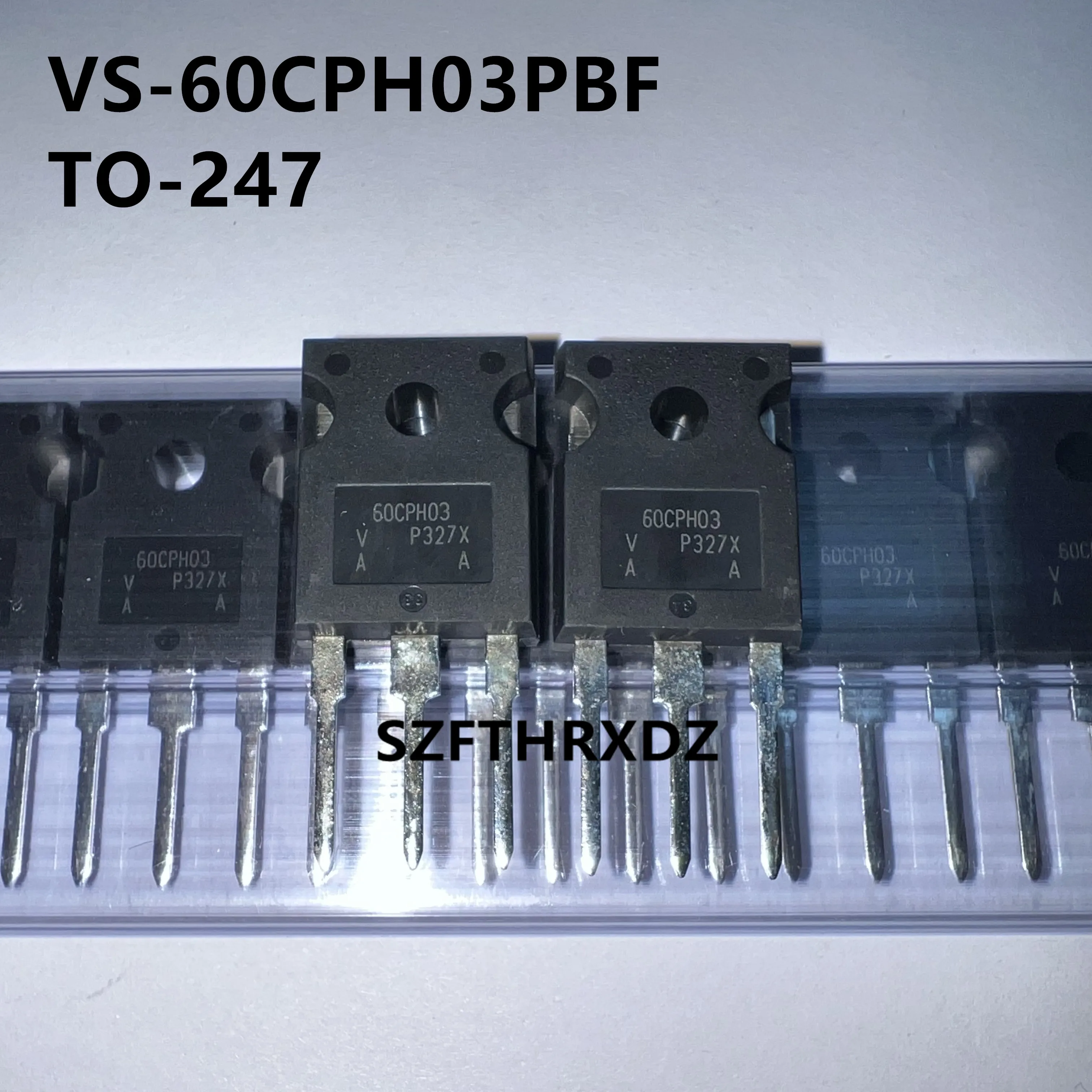 

SZFTHRXDZ 10pcs 100% New Imported Original VS-60CPH03PBF 60CPH03PBF 60CPH03 TO-247 TO-247 Fast Recovery Diode 60A