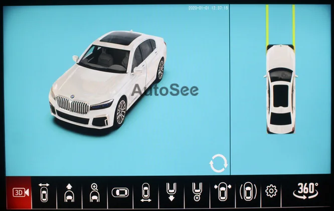 Для BMW 3 5 7 серии F10 F30 Автомобильная камера 360 градусов птичий глаз панорамный вид