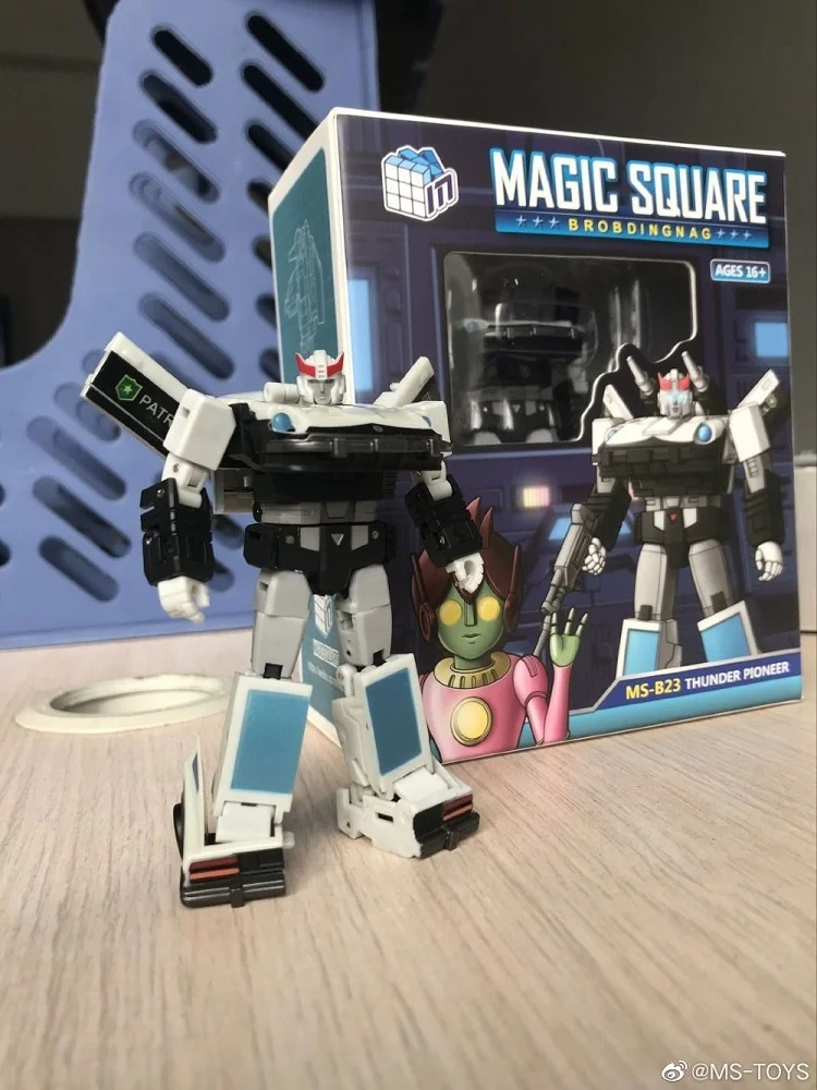 

Magic New Square Transformation MS-B23 MSB23 MS-TOYS Thunder Pioneer Action Figure Robot Toys With Box