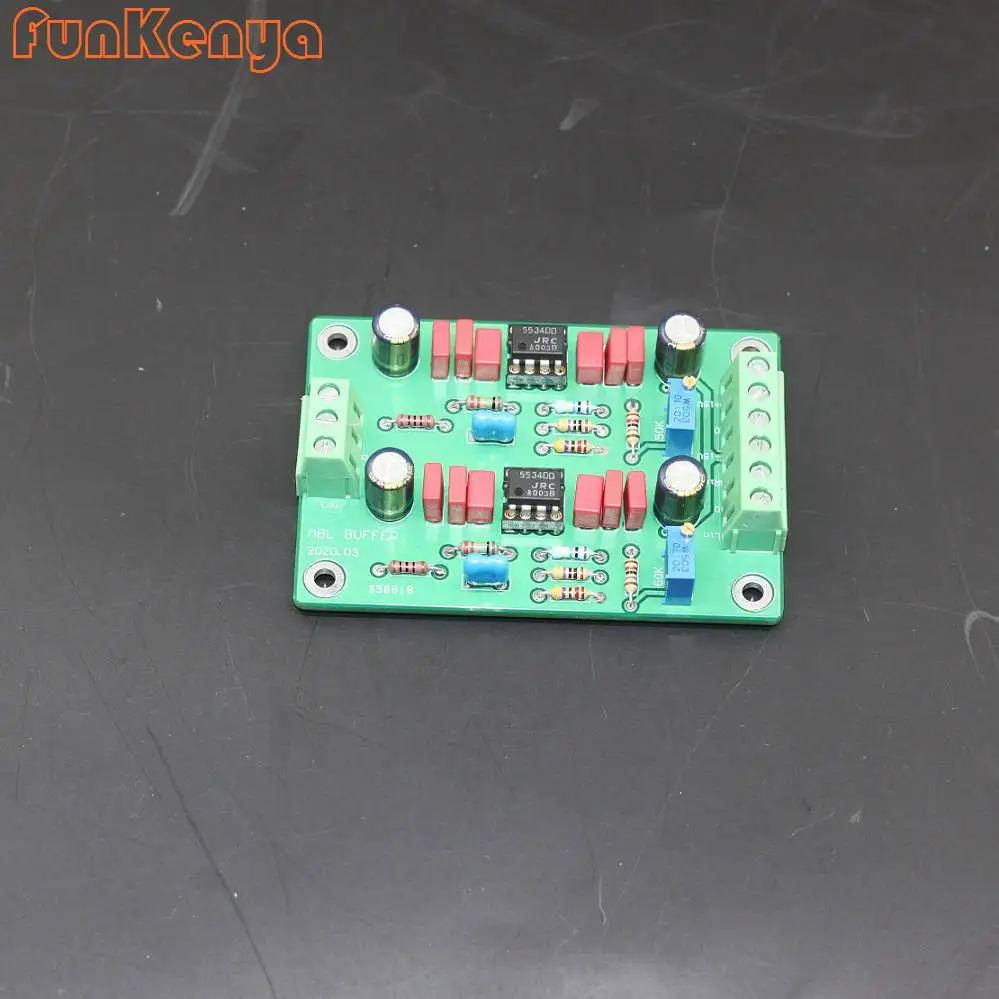 Двухканальный предусилитель с буферной платой MBL6010D NE5534