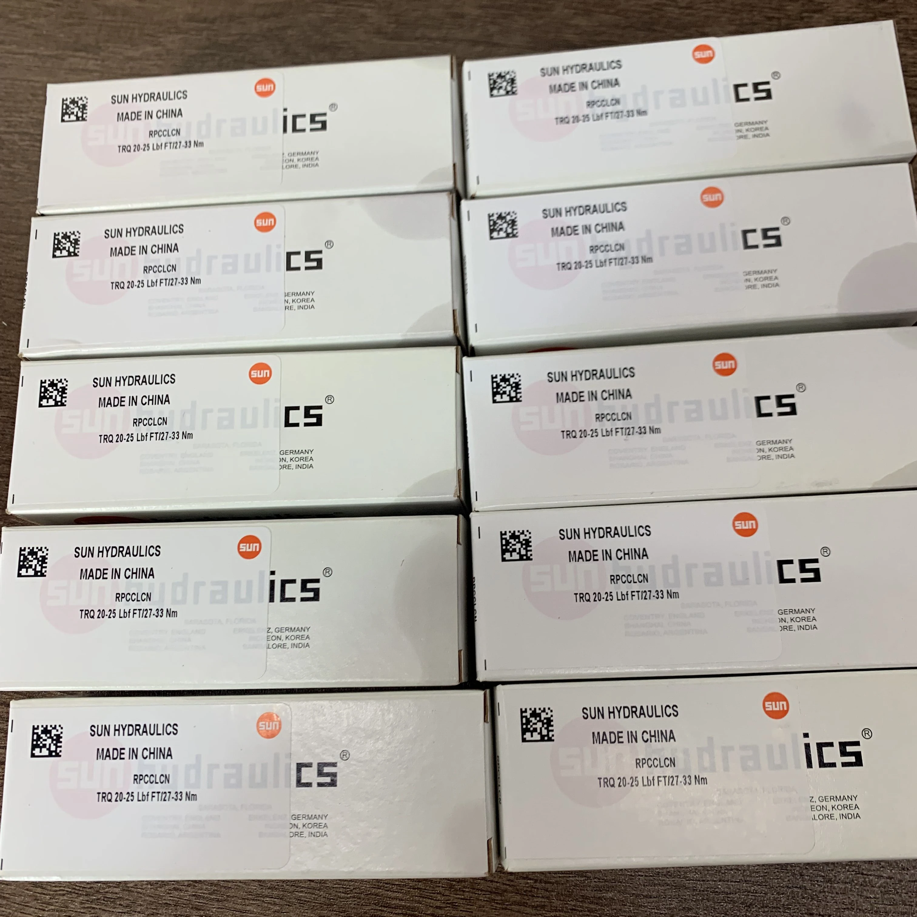 Фото RPCC-LCN RPCCLCN RPCC LCN SUN Гидравлический оригинальный пилотный, сбалансированный поршневой предохранительный клапан HYDRAFORCE №4