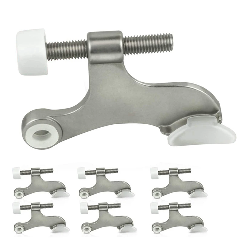 

Дверной ограничитель с петлями (14 шт.)-удобная дверная пробка для дверных петель, прочная, сверхпрочная металлическая конструкция