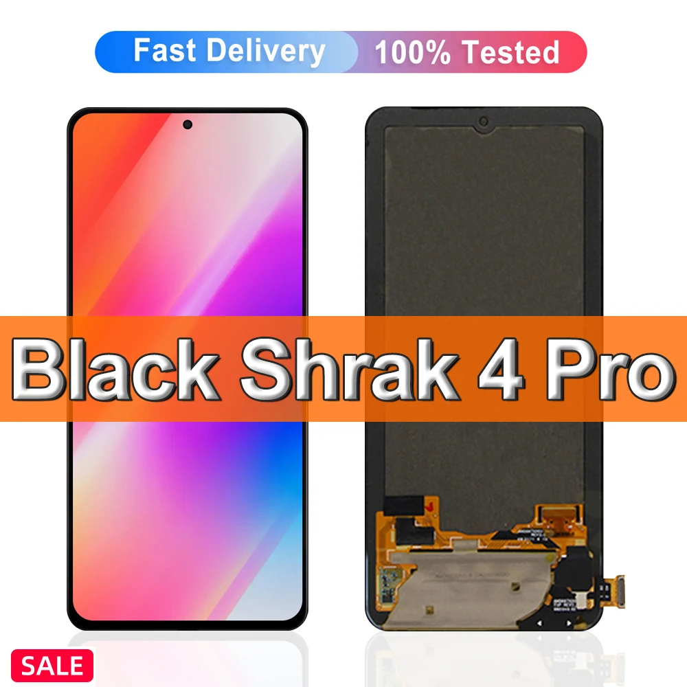 

6,67 "Оригинальный ЖК-дисплей для Xiaomi Black Shark 4 Shark PRS-H0/A0 с сенсорным экраном и дигитайзером для BlackShark 4 Pro 4Pro LCD