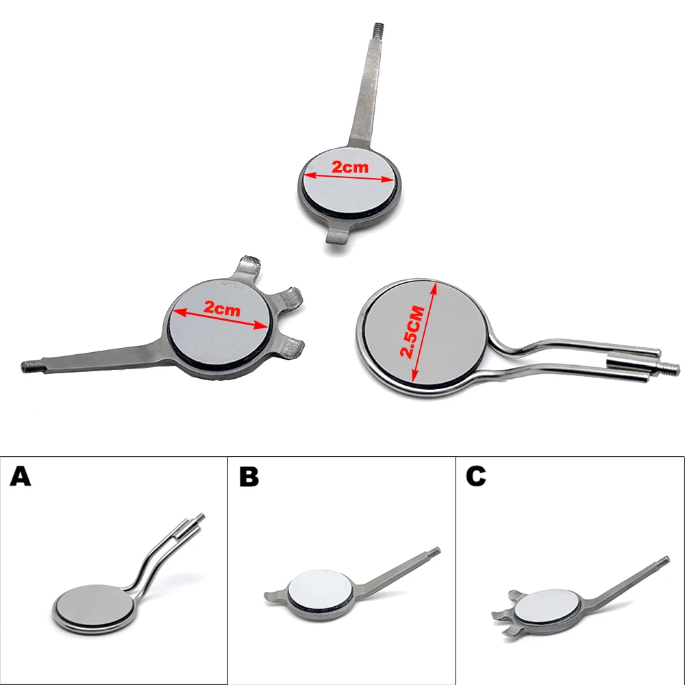 Противотуманные родиевые двусторонние зеркала стоматологическое зеркало для