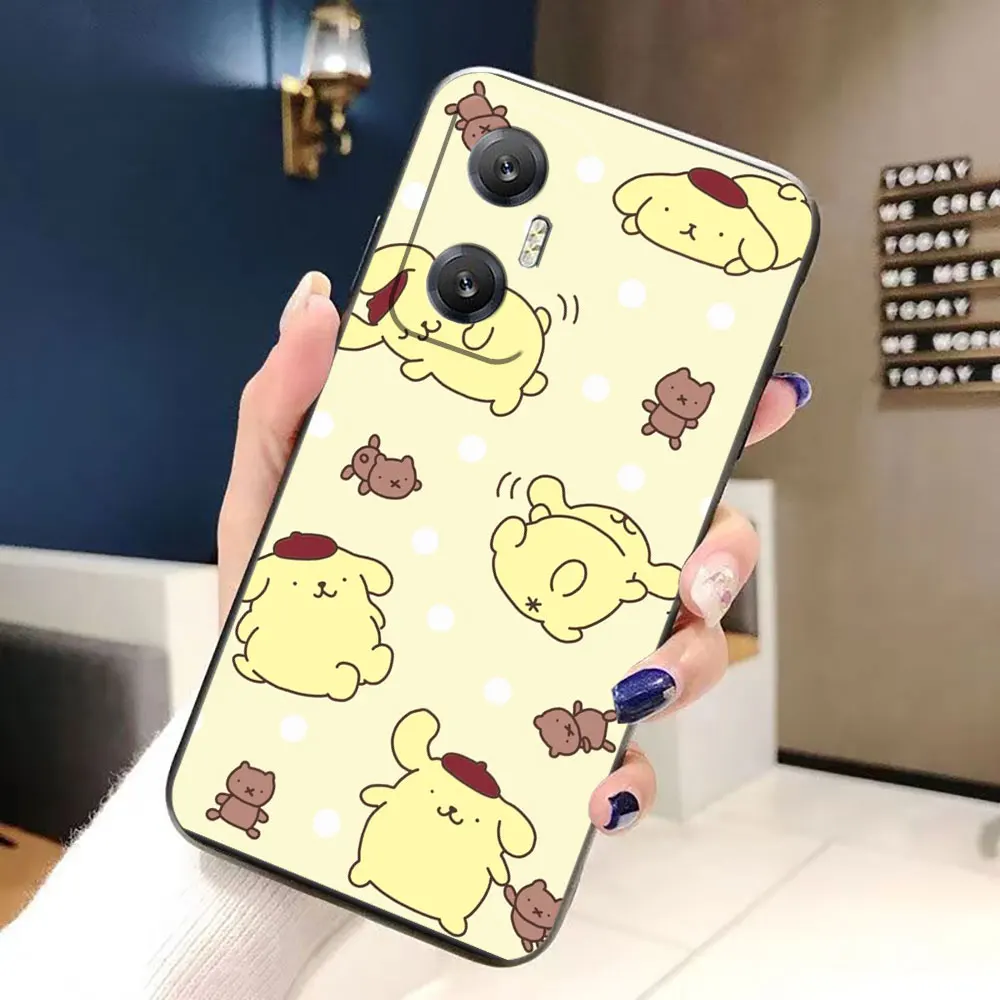 Чехол для телефона с рисунком помпона Purin Cute Dog Infinxi HOT 50 30 30I 20S 20 20I 12 12I 11S 10S 10 10I 9 ZERO X